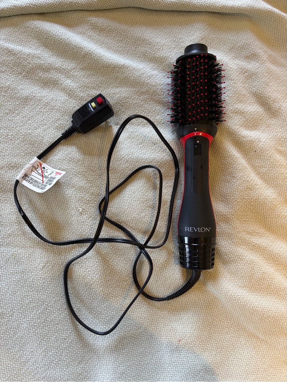 Revlon one step voluminizer PLUS blow dry brush.